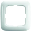 Busch Jaeger - ABB White Thermoplastic 1 Gang Light Switch Frame 2511-214