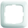 Busch Jaeger - ABB White Thermoplastic 1 Gang Light Switch Frame 2511-214