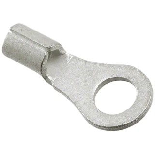 Molex Versakrimp Uninsulated Ring Terminal M3.5 Stud Size 22 AWG 18 AWG Wire Size Grey 19323-0003