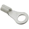 Molex Versakrimp Uninsulated Ring Terminal M3.5 Stud Size 22 AWG 18 AWG Wire Size Grey 19323-0003