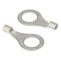 Molex Versakrimp Uninsulated Ring Terminal M8 Stud, Suitable for 17 AWG to 13 AWG Wire, Grey 19323-0011