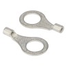 Molex Versakrimp Uninsulated Ring Terminal M8 Stud, Suitable for 17 AWG to 13 AWG Wire, Grey 19323-0011