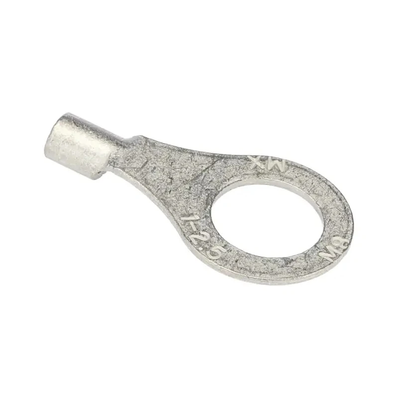 Molex Versakrimp Uninsulated Ring Terminal M8 Stud, Suitable for 17 AWG to 13 AWG Wire, Grey 19323-0011