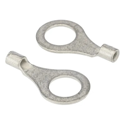 Molex Versakrimp Uninsulated Ring Terminal, M8 Stud Size, 17 AWG to 13 AWG Wire Size, Grey 19323-0011
