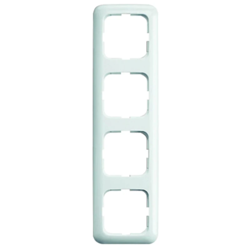 Busch Jaeger - ABB White 4 Gang Thermoplastic Frame Reflex SI Series 294mm x 81mm x 11mm 2514-214