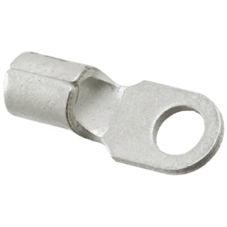 Molex Versakrimp Uninsulated Ring Terminal M4 Stud Size 14 AWG to 10 AWG Wire Size Grey 19323-0012