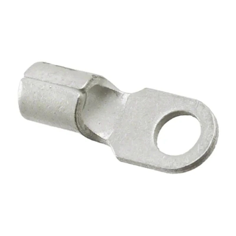 Molex Versakrimp Uninsulated Ring Terminal M4 Stud Size 14 AWG to 10 AWG Wire Size Grey 19323-0012