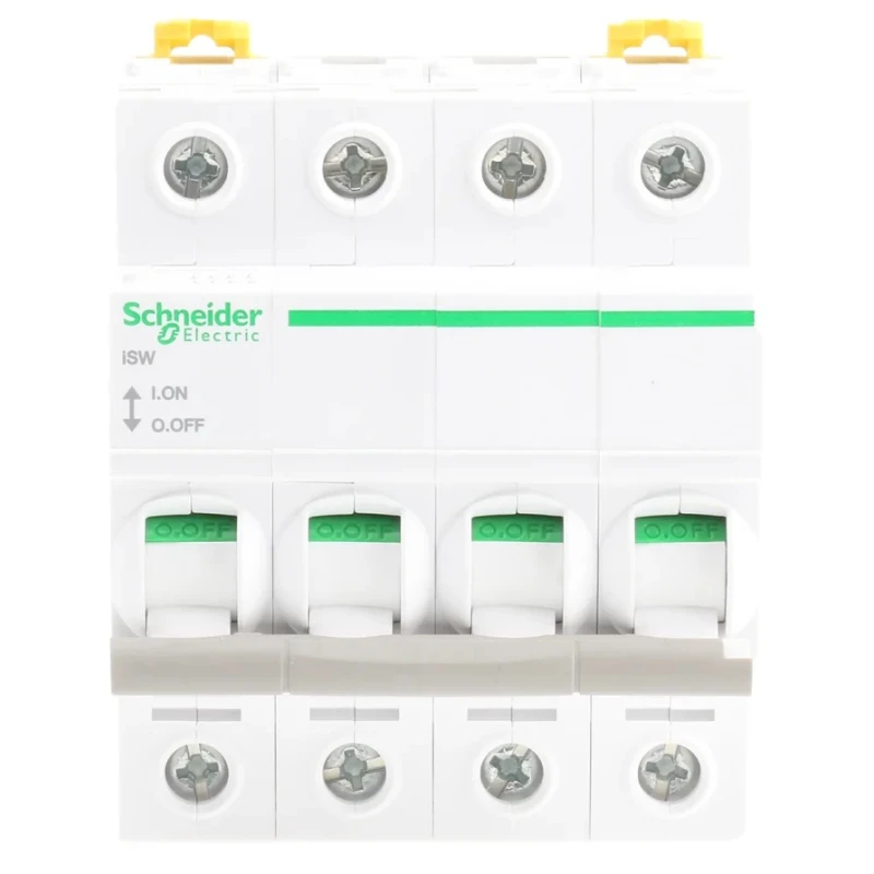 Schneider Electric 4-Pole Surface Isolator Switch 125A, 415V AC, IP20, ISW Series A9S65492