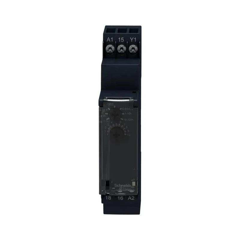Schneider Electric Harmony Time Series DIN Rail Timer Relay, 2-Contact, 24 V dc 24V ac, 240 V ac, 0.1 s to 100 h RE17RBMU