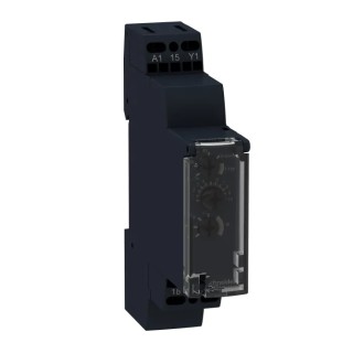 Schneider Electric Harmony Time Series DIN Rail Timer Relay 2-Contact 24 V dc 24V ac 240 V ac 0.1 s to 10 h RE17RMEMU