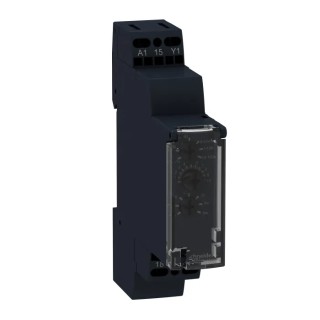 Schneider Electric Harmony Time Series DIN Rail Timer Relay, Multifunction, 2-Contact, 24 V dc 12 V ac, 0.1 s to RE17RMJU