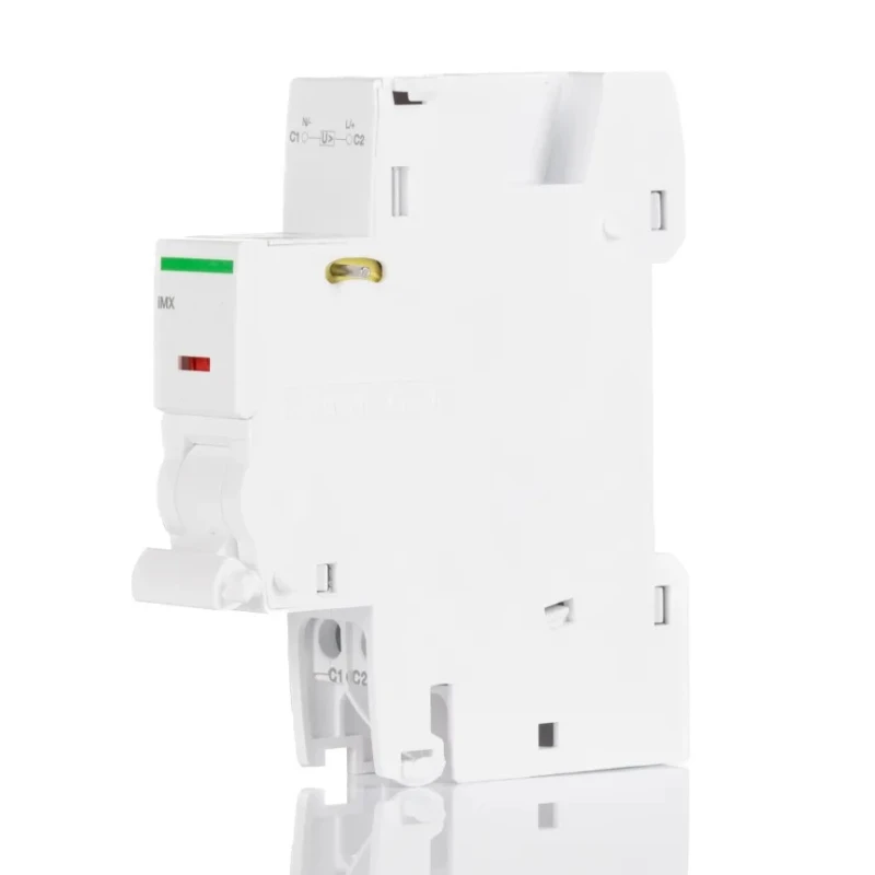 Schneider Electric 24V AC/DC DIN Rail Mount Shunt Trip for Use with ILD Double Terminal, ISW-NA, ARA, RCA, ILD MCB A9A26478