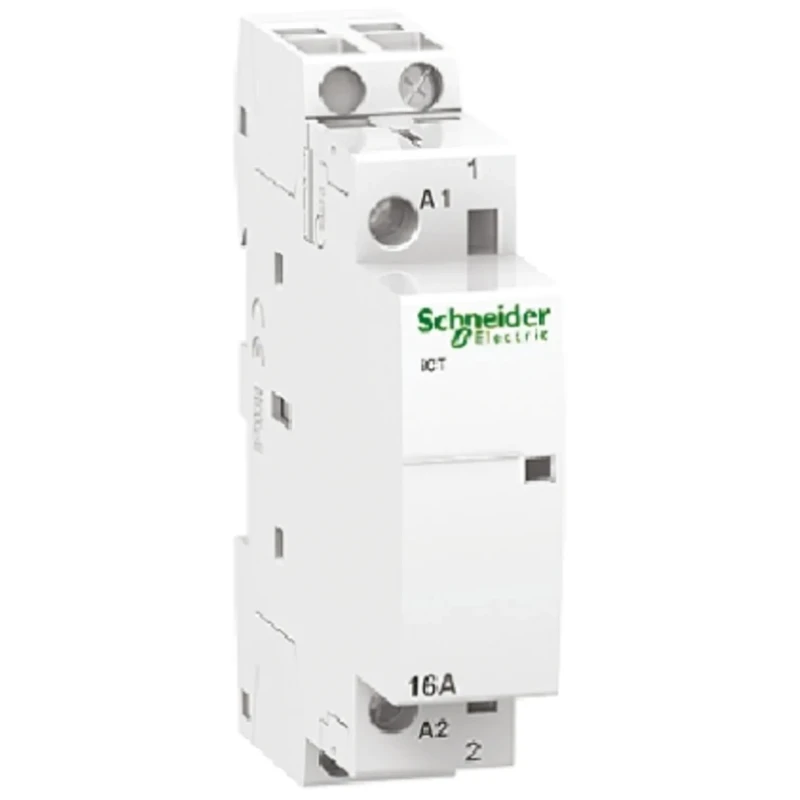 Schneider Electric Acti9 iCT Contactor 230V AC Coil, 1-Pole, 16A, 1.3W Power Rating, DIN Rail Mount 