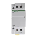 Schneider Electric Acti9 iCT Contactor with 24V AC Coil, 2-Pole, 63 A, 1.6 W Power Rating, 250V AC Contact Voltage Acti9