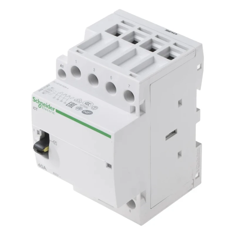 Schneider Electric Acti9 iCT Contactor 230V AC Coil, 4-Pole, 40 A, 2.1W Power Rating 