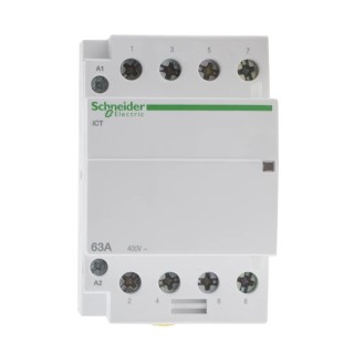 Schneider Electric Acti9 iCT 4-Pole 63A 24V AC Coil Motor Control Contactor Acti9 
