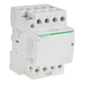 Schneider Electric iCT Contactor, 230V AC Coil, 4-Pole, 63 A Contact Current, 2.1 W Power Rating, 400V AC Contact Acti9