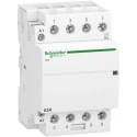 Schneider Electric iCT Contactor, 230V AC Coil, 4-Pole, 63 A Contact Current, 2.1 W Power Rating, 400V AC Contact Acti9