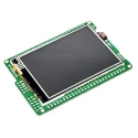 MikroElektronika Mikromedia Display Board with 2.8in TFT Colour Display PIC18F87J50 Microcontroller MIKROE-607