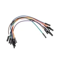 MikroElektronika Insulated Breadboard Jumper Wire 150 mm Black Blue Yellow Red Green Brown Grey Orange Purple MIKROE-511