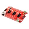 MikroElektronika Mikromedia Plus MCU Shield Evaluation Board for PIC32 Microcontroller MIKROE-1437