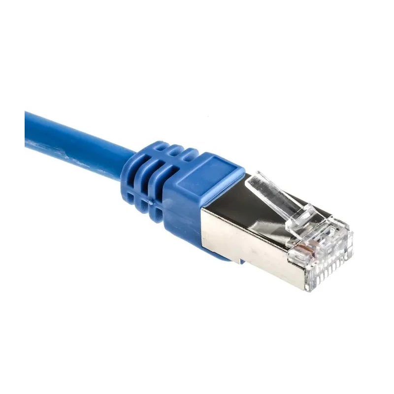 RS PRO Cat6 Ethernet Cable 20 m Blue RJ45 Male to RJ45 Male F/UTP Low Smoke Zero Halogen 791-7040