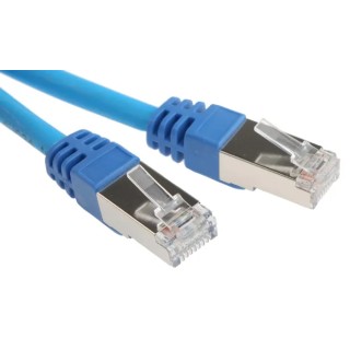 RS PRO Cat6 Ethernet Cable 30 m Blue RJ45 Male to RJ45 Male F/UTP Low Smoke Zero Halogen 791-7047