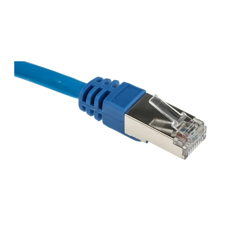 RS PRO Cat6 Ethernet Cable 25 m Blue RJ45 Male to RJ45 Male F/UTP Low Smoke Zero Halogen 791-7043