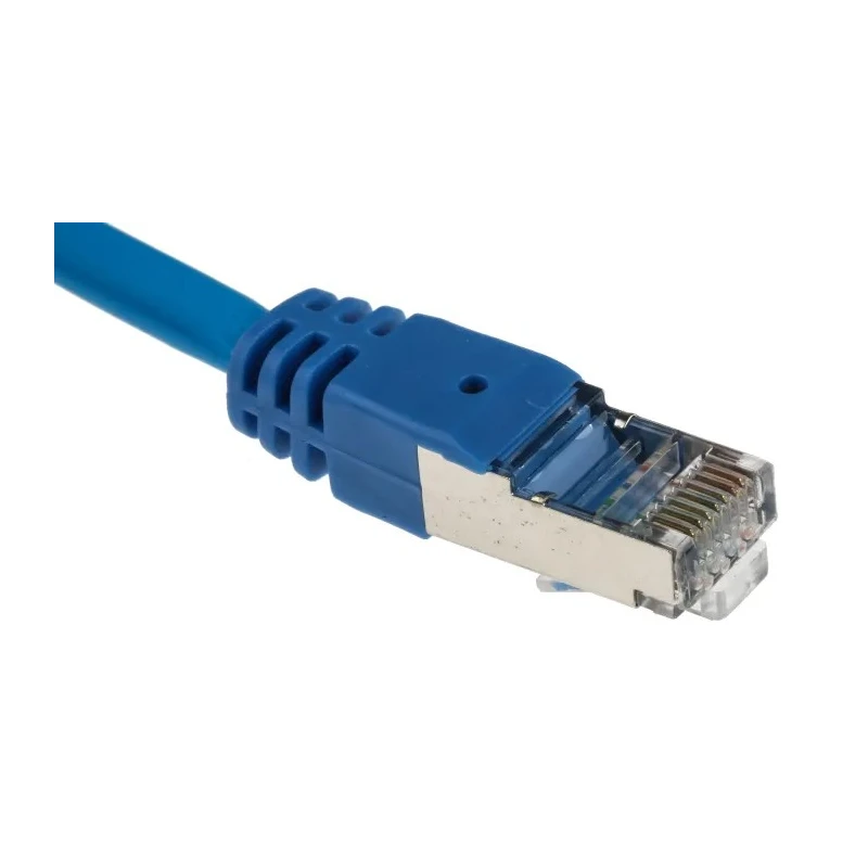 RS PRO Cat6 Ethernet Cable 25 m Blue RJ45 Male to RJ45 Male F/UTP Low Smoke Zero Halogen 791-7043