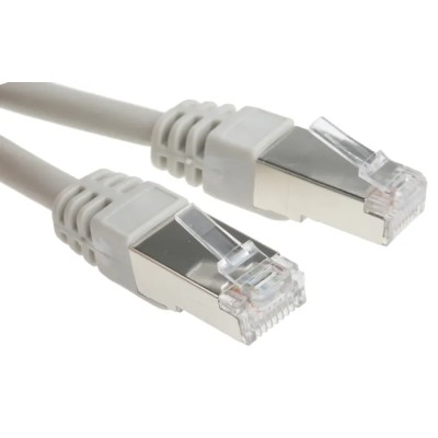 RS PRO Cat6 Ethernet Cable, 30 m, Grey, RJ45 Male to RJ45 Male, F/UTP Low Smoke Zero Halogen 791-7062