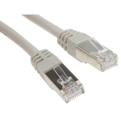 RS PRO Cat6 Ethernet Cable 15 m Grey RJ45 Male to RJ45 Male F/UTP Low Smoke Zero Halogen 791-7056