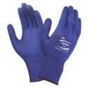 Ansell HyFlex 11-818 Blue Nylon Spandex Work Gloves Size 9 Nitrile Foam Coating 11818090