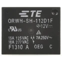 TE Connectivity PCB Power Relay 12V dc Coil, 10A Switching Current, SPDT 1-1721150-3