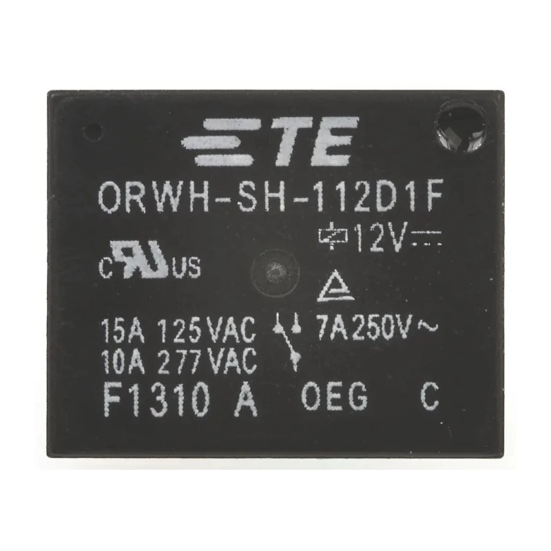 TE Connectivity PCB Power Relay 12V dc Coil, 10A Switching Current, SPDT 1-1721150-3