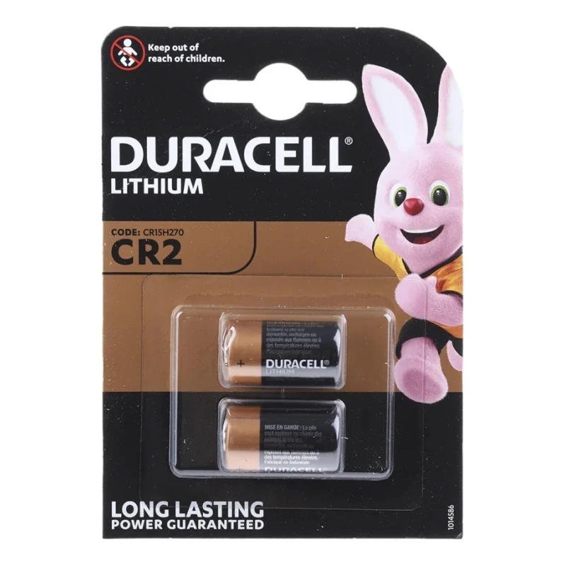 Duracell Lithium Manganese Dioxide 3 V CR2 Camera Battery 920 mAh 15.6 mm x 27 mm 5000394030480
