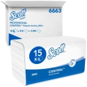 SCOTT Control™ Interfolded Hand Towels 318 x 105 mm 1 Ply 3360 Sheets 6663