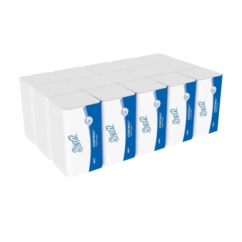 SCOTT Control™ Interfolded Hand Towels 318 x 105 mm 1 Ply 3360 Sheets 6663
