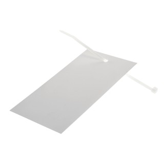 RS PRO Pre-Printed Label White Background Tie Fixing 145mm x 75mm 792-4499