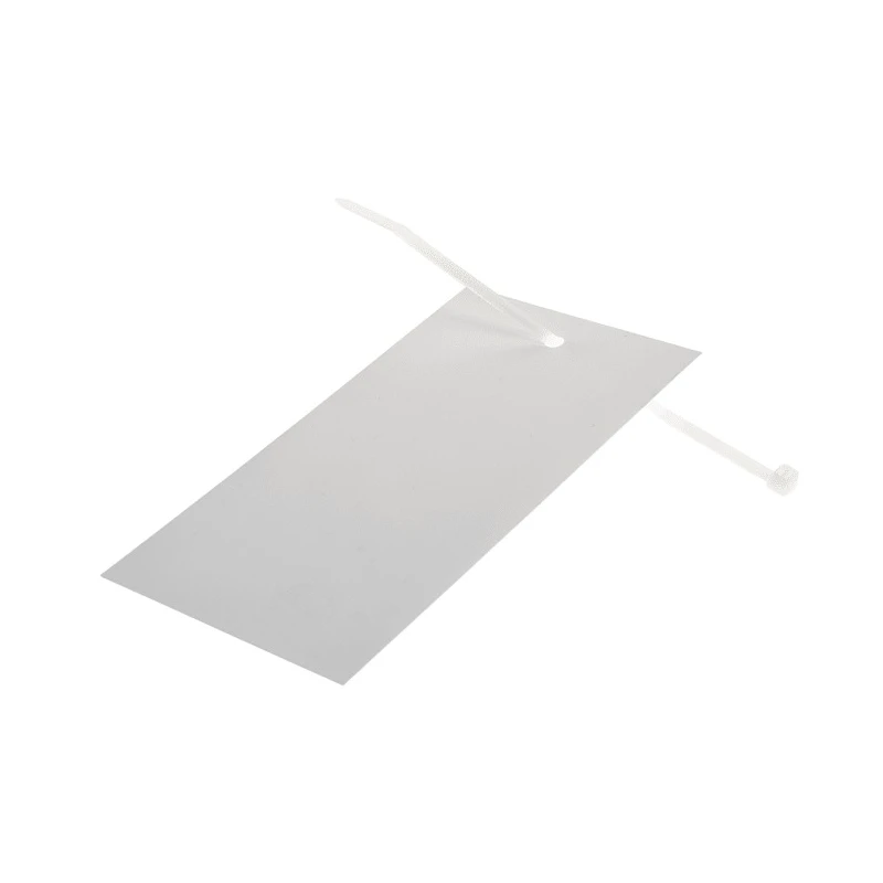 RS PRO Pre-Printed Label White Background Tie Fixing 145mm x 75mm 792-4499