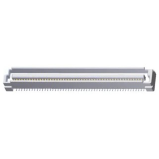 TE Connectivity Free Height Series Straight Surface PCB Header, 100 Contacts, 0.8 mm Pitch, 2 Rows, Shrouded 1-5177986-4