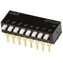 C & K Rotary Coded DIP Switch Through Hole Mount Side Actuator BPA02B