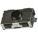 C & K IP50 Black Tactile Switch Tactile, 0.75 mm Actuator Length, SPST 50mA 32V dc Surface Mount KSR231GLFS