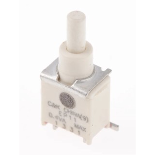 C & K EP Series Miniature Momentary Push Button Switch PCB Mount 13 mm Cutout SPST IP57 EP11SD1SAPE