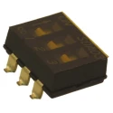 C & K Rotary Coded DIP Switch Flush Actuator Surface Mount SDA03H0SBR