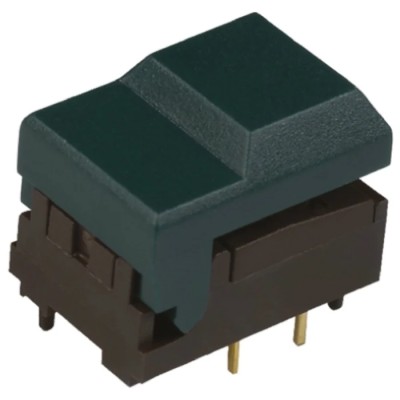 C & K Grey Tactile Switch SPST 10mA 24V DC Surface Mount SERGYAUOA