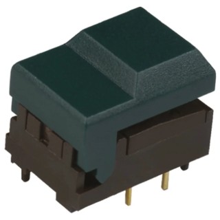 C & K Grey Tactile Switch, SPST 10mA 24 V dc, Surface Mount SER GY AU OA