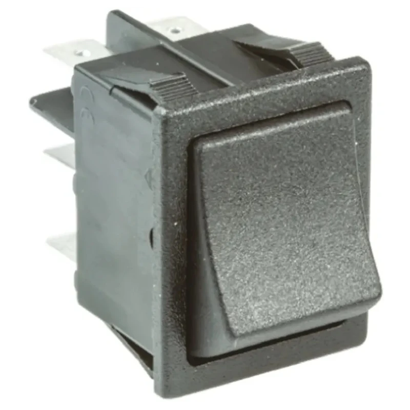 RS PRO DPST On-Off On-Off Rocker Switch Panel Black Plastic Housing 20A 250V AC 793-2513