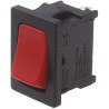 RS PRO SPST On-Off Rocker Switch Panel, Aluminium Housing, 10A, 19 x 13 mm Cutout, IP66, Red Actuator 793-2456