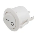 RS PRO SPST Off-Momentary (On)-Off Rocker Switch Panel Nylon Housing Quick Connect Terminals 5A 250V AC 28V DC IP66 793-2541