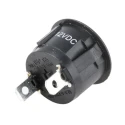 RS PRO Green Panel Mount Indicator 12V DC Solder Lug Termination 793-2557